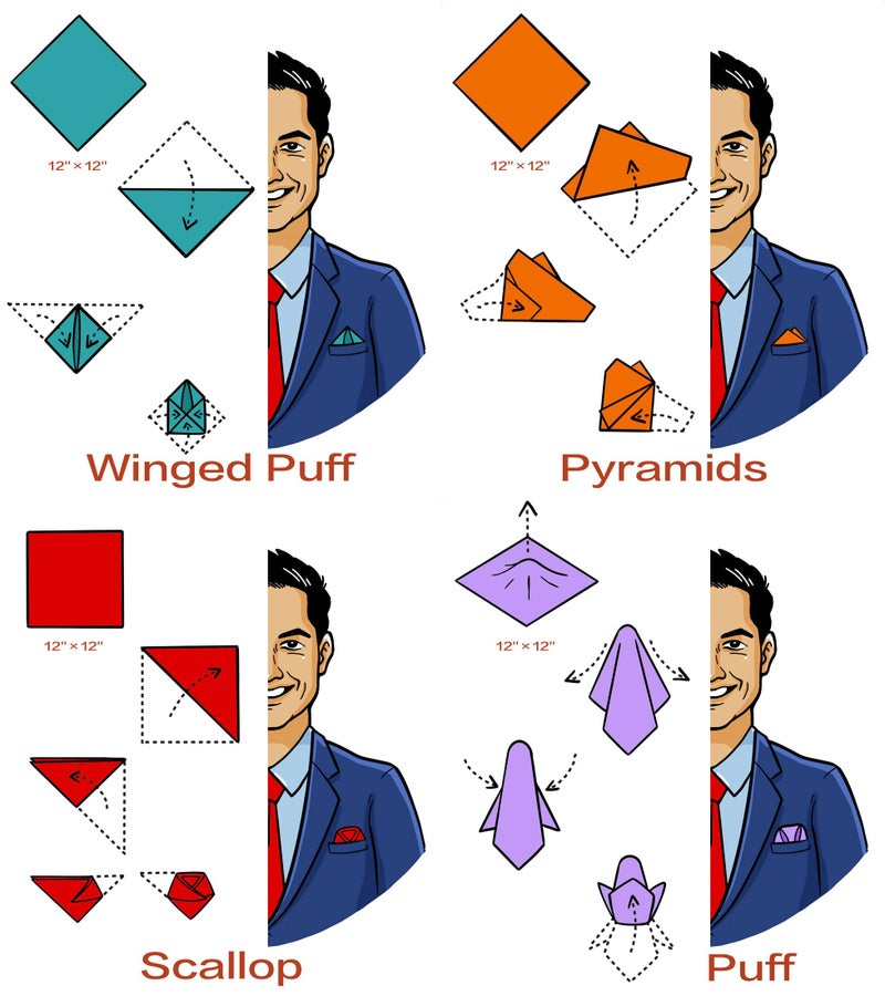KissTies Lavender Purple Iris Pocket Square Mens Satin Handkerchief + Gift Box - Image 5